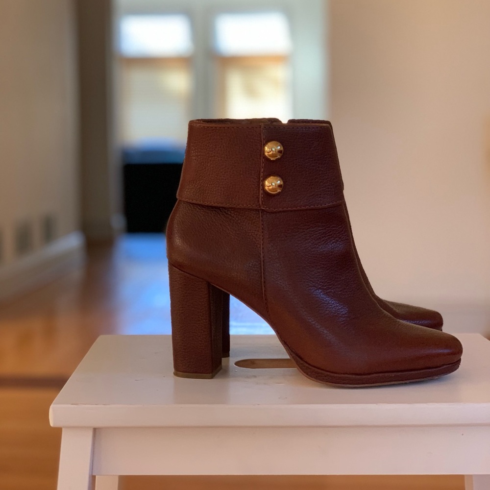 Kate Spade Brown Ankle Boots